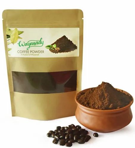 Wayanady pure coffee powder in terracotta pot